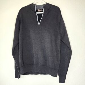 Reserve Patrick James Quarter Zip Sweater XL